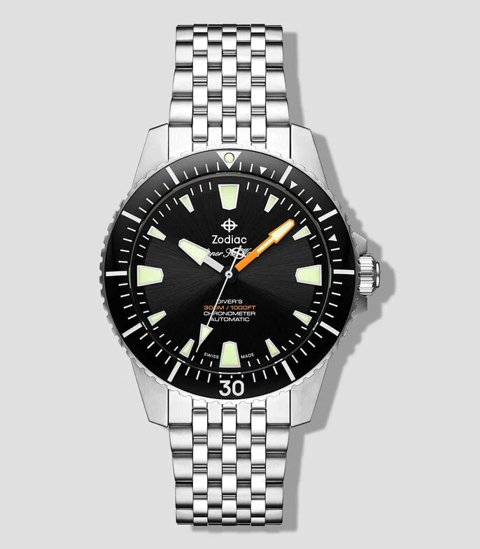 Reloj para Hombre Pro-Driver casual plateado