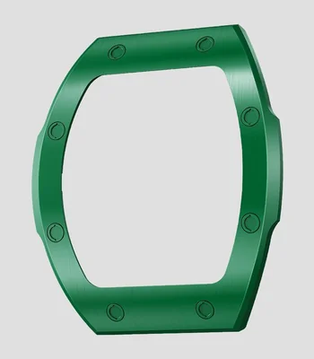 Bisel intercambiable para reloj Atómica en cerámica verde