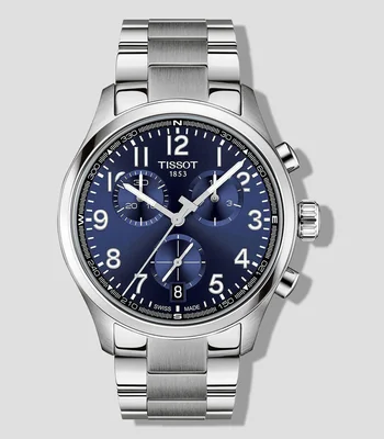 Reloj para Hombre Chrono L deportivo, Plateado