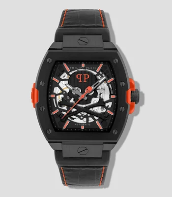 Reloj para Hombre The Skeleton 2.0 casual, Negro