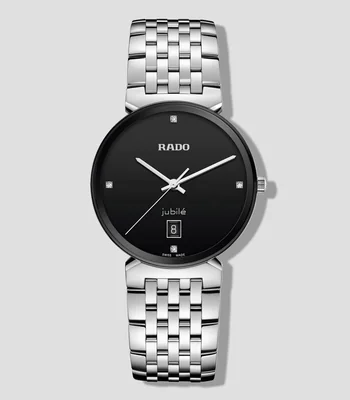 Reloj Unisex Cuarzo Florence Diamonds Classic Carátula Negra