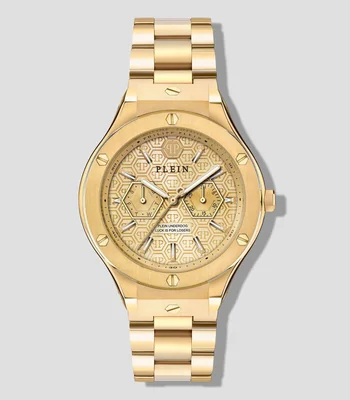Reloj para Hombre Plein Underdog Multifunction casual, Dorado