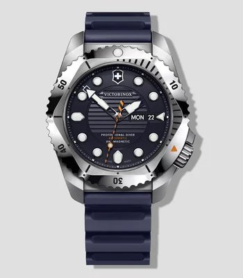 Reloj para hombre Dive Pro Deportivo, Plateado