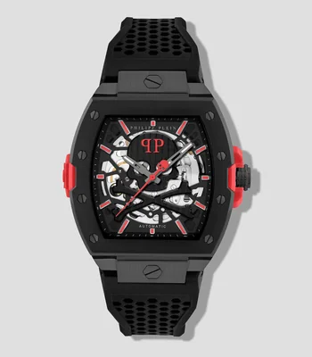 Reloj para Hombre The Skeleton 2.0 casual, Negro