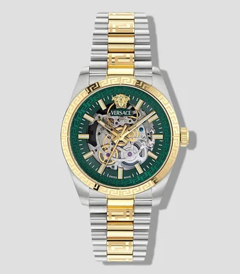 Reloj Hombre Millenyium Gent de vestir Verde, Plateado