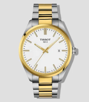 Reloj para Hombre PR 100 casual plateado, dorado