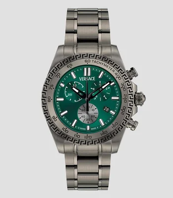 Reloj para Hombre Versace Chrono X de Vestir Verde, Gris