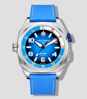 Reloj para Hombre Caribe deportivo plateado