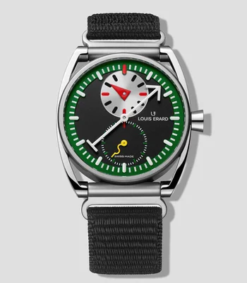 Reloj para Hombre Louis Erard x Alain Silverstein edición especial plateado
