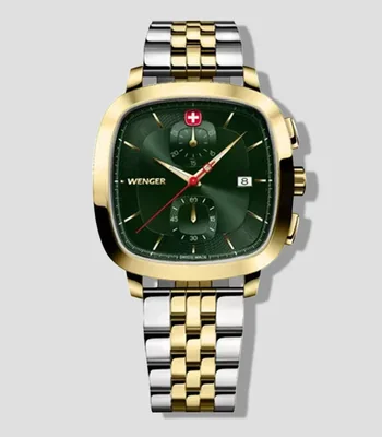 Reloj para hombre Vintage Classic casual Verde