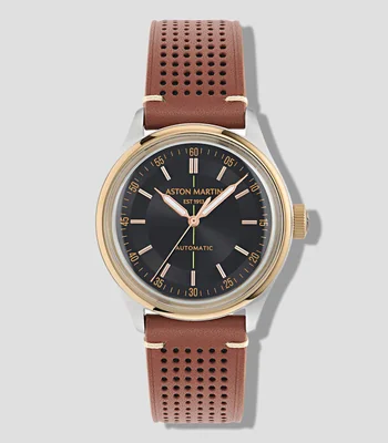 Reloj para Hombre Lagonda Timeless TS1 Casual Negro, Dorado