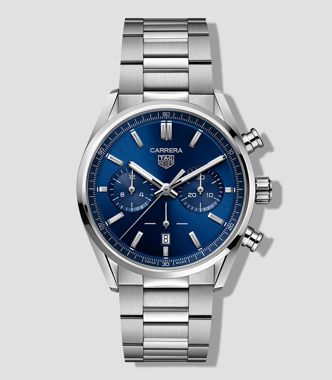 Reloj Unisex Tag Carrera casual, Azul