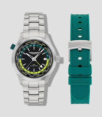 Reloj para hombre Icon GRZ GMT Casual Negro