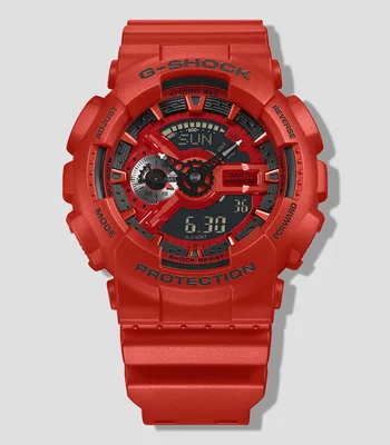 Reloj para Hombre G-Shock casual, rojo