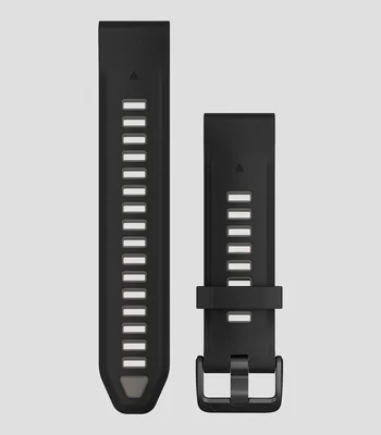 Correa para reloj Quik Fit 20 mm en silicón, Pebble