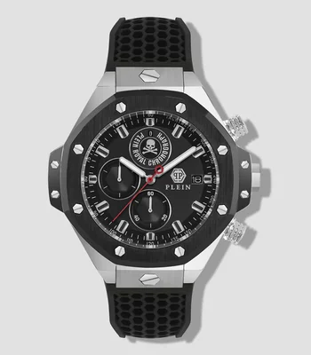 Reloj para Hombre Chrono Royal Casual Negro, Plateado