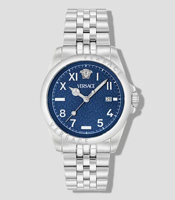 Reloj para Hombre Versace Anteo de Vestir Azul, Plateado