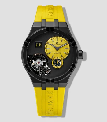 Reloj para Hombre Master Grand Date Casual Negro, amarillo