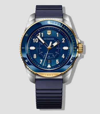 Reloj para Hombre Journey Casual, Azul, Dorado