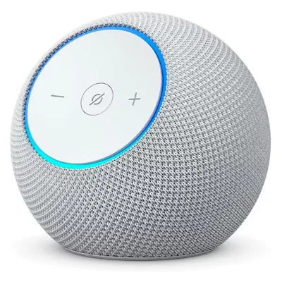 Altavoz Inteligente Amazon Echo Dot Max Procesador Con Ia Control De Voz Alexa Español Inglés Blanco