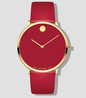 Reloj para Hombre Museum Dial Ultra Slim Casual, Dorado