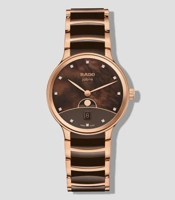 Reloj para Hombre Centrix Moonphase casual dorado
