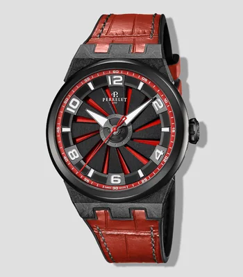 Reloj para Hombre Turbine Carbon Casual, Negro