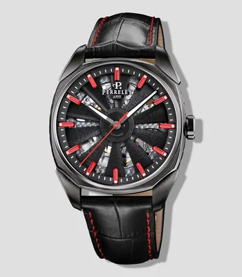 Reloj para Hombre Turbine Urban Skeleton Casual, Negro