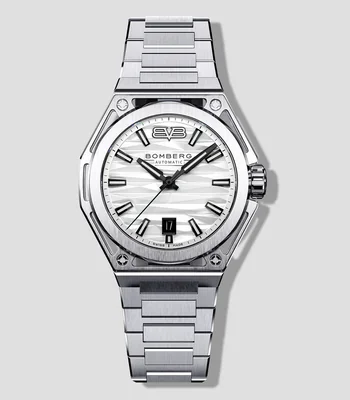 Reloj para Hombre Edge White Casual, Plateado