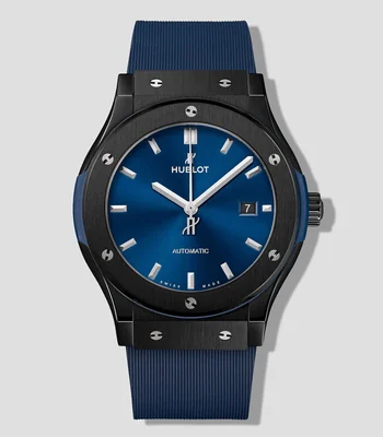 Reloj para Hombre Classic Fusion Ceramic Blue deportivo negro, azul