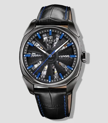 Reloj para Hombre Turbine Urban Skeleton Casual, Negro