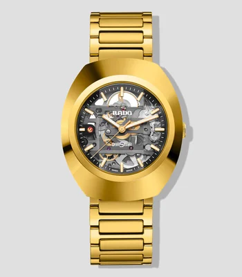 Reloj Unisex Automático Original Skeleton Lifestyle Carátula Gris
