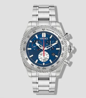 Reloj para Hombre Versace Chrono X de Vestir Azul, Plateado