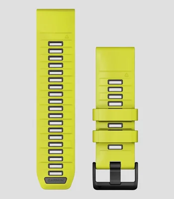 Correa para reloj Quik Fit 26 mm en silicón amarillo