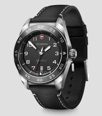 Reloj para Hombre Swiss Army Casual Plateado, Negro