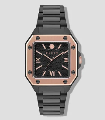Reloj para Hombre Plein Edge casual, Negro