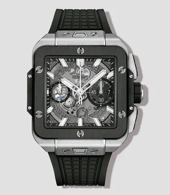 Reloj para Hombre Spirit of Big Bang Casual Negro, Plateado