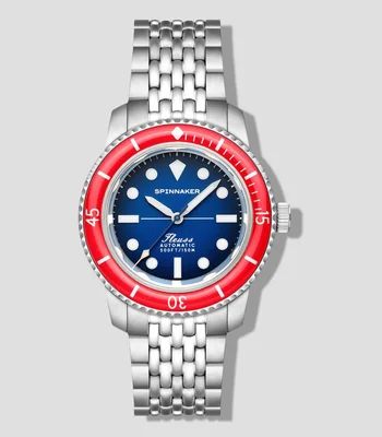 Reloj para hombre Fleuss Automático Royal Splash casual, plateado