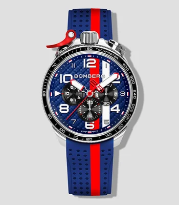Reloj para Hombre Racing Casual Azul, Rojo, Blanco