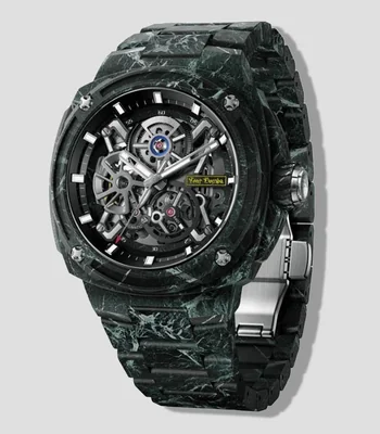 Reloj para Hombre Electron Casual Verde, Oscuro