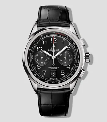 Reloj para Hombre Premier De Vestir Plateado, Negro