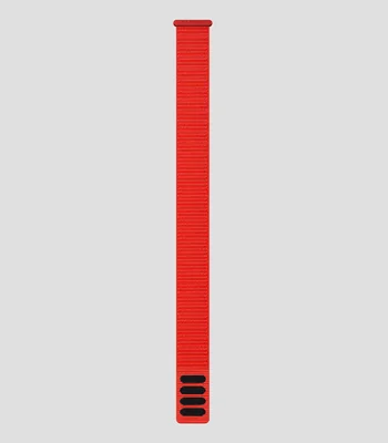 Correa para reloj Ultra Fit 22 mm en textil, Roja
