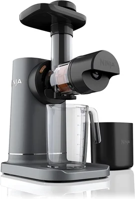 Exprimidor de prensado en frío Ninja Jc151 Neverclog con Control Total de Pulpa