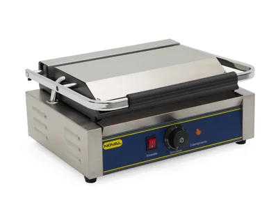 Parilla de Contacto Lisa Noval PLG-300P de Acero Inoxidable