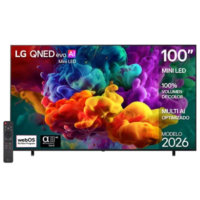 Pantalla LG 100 Qned Mini Led Qned85Bs 4K
