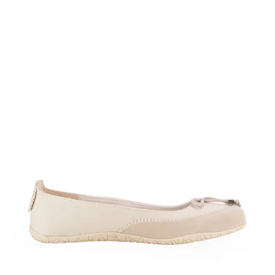 Balerina con Aplicación Moño Cloe Beige para Mujer