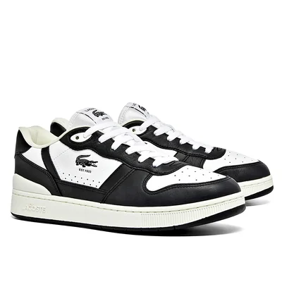 TENIS URBANO HOMBRE LACOSTE DEVANLAY T-Clip Set BLANCO NEGRO