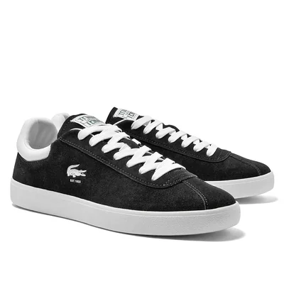 TENIS URBANO HOMBRE LACOSTE DEVANLAY Baseshot NEGRO BLANCO