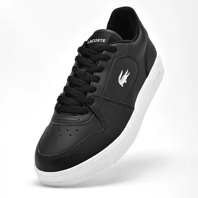 TENIS URBANO HOMBRE LACOSTE DEVANLAY Court Ace NEGRO