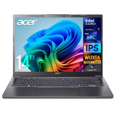 Laptop ai pc acer aspire 14 core ultra 7 258v npu 40 tops 32gb 1tb 14"